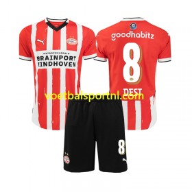 PSV Eindhoven Sergino Dest 8 Kind Thuis Tenue 2024-25